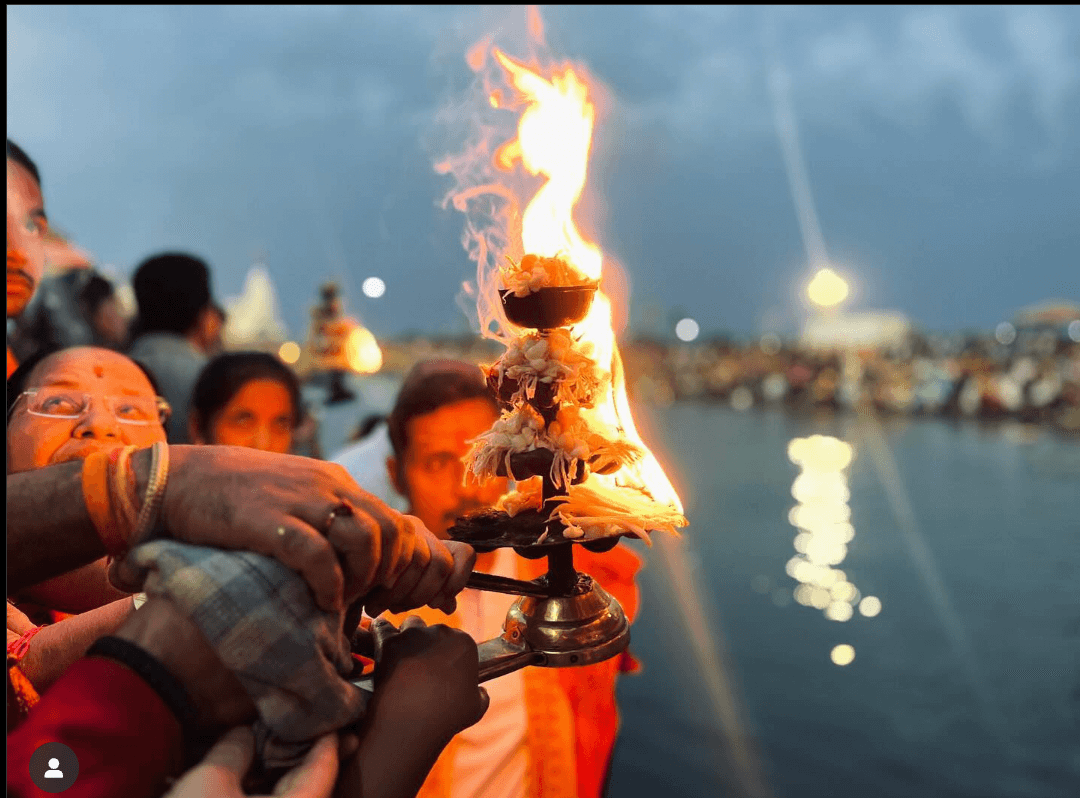 Sacred Glow of the Ganga Aarti